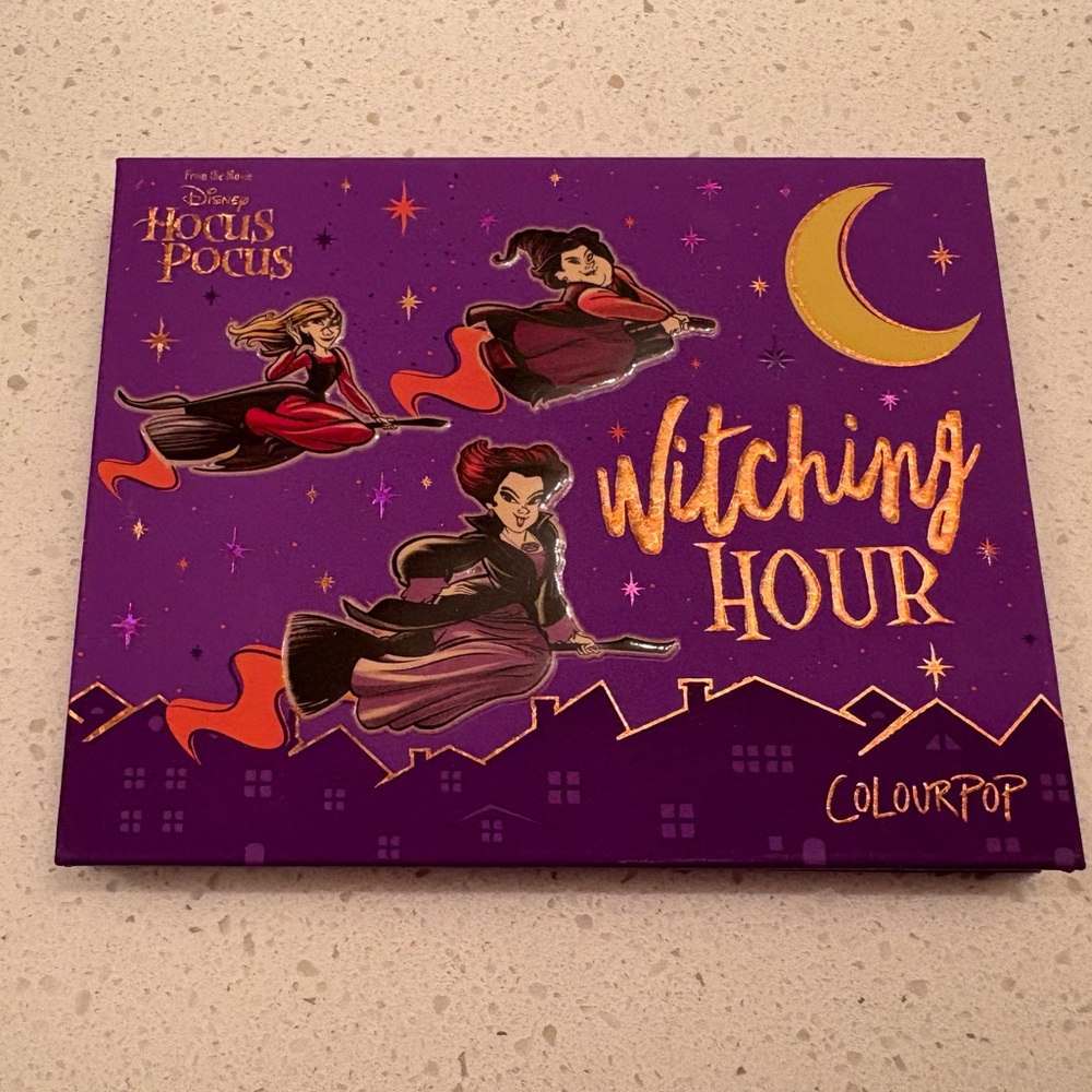 Colourpop x Hocus Pocus WITCHING HOUR Eyeshadow Makeup Palette NEW